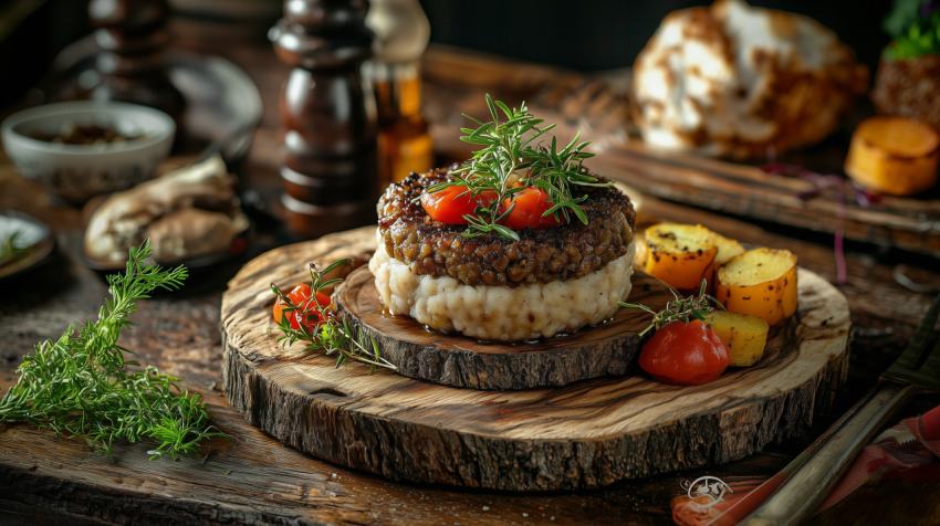 Savory Scottish Haggis with Neeps and Tatties
