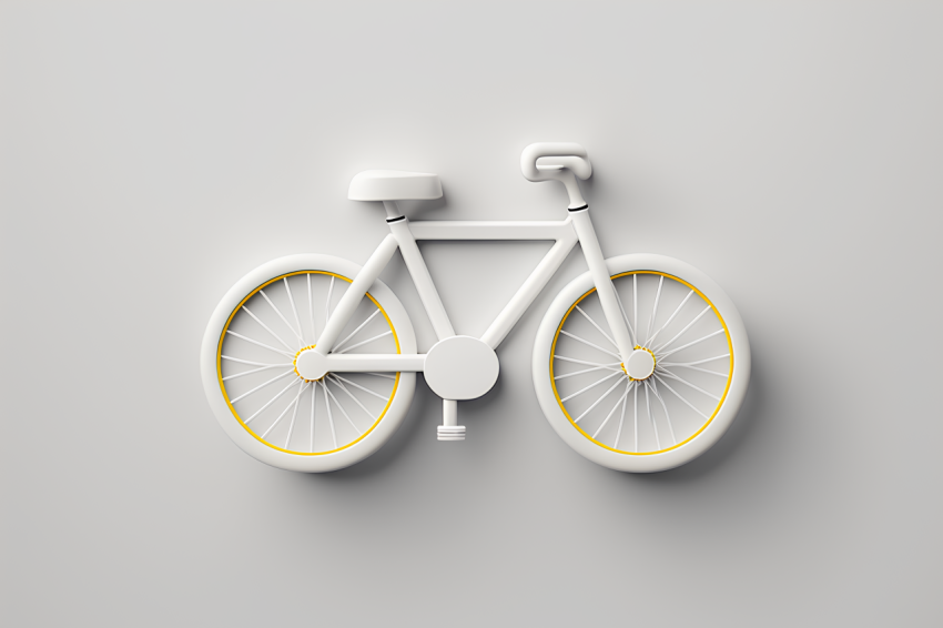 Minimalist Cupcake Emoji 3D Render