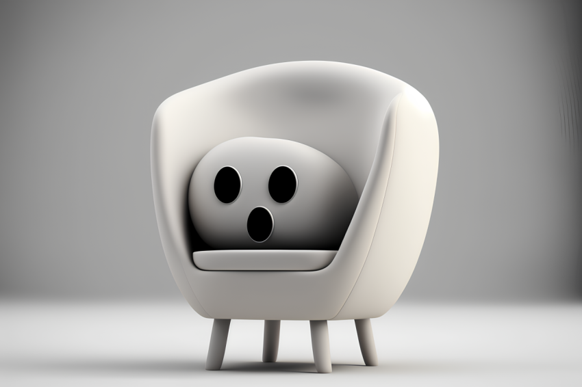 Overhead View Watch Icon Claymation Style