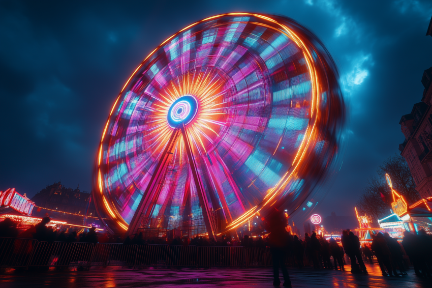 Dramatic Meteor Shower in Desert