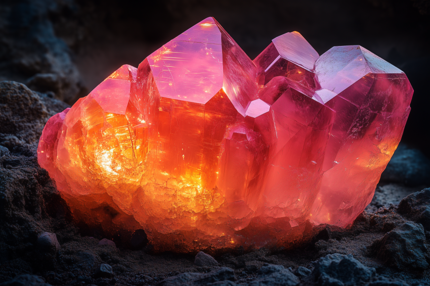 Dramatic Milky Way in Desert
