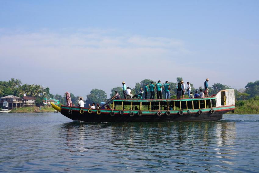 Boat at Kaptai Lake