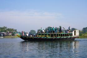 Boat at Kaptai Lake